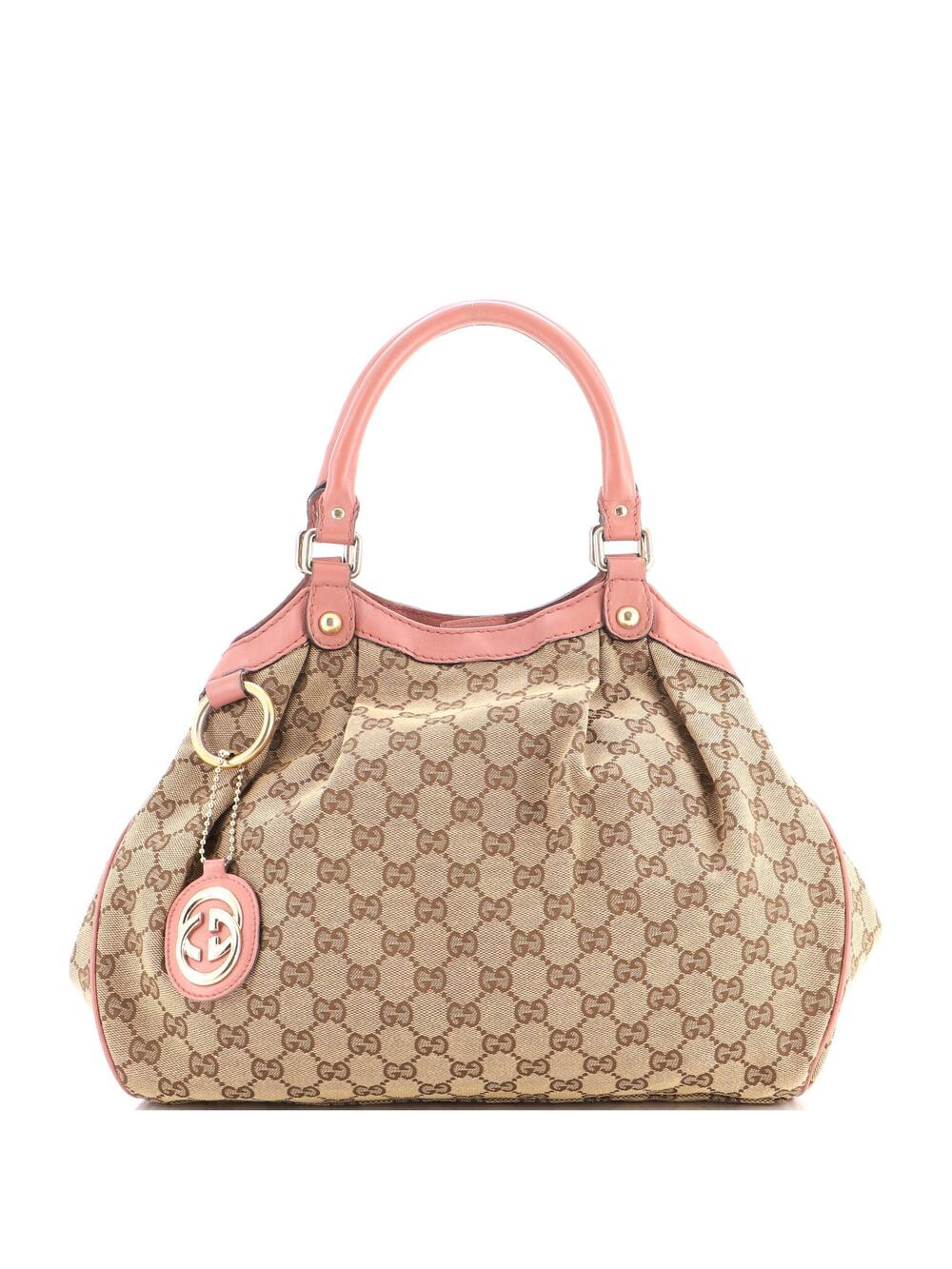 Gucci Sukey Tote Gg Canvas With Leather #322973G85B